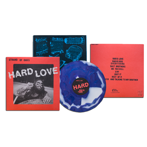 Strand of Oaks 'Hard Love' (Purple/White Tie Dye Vinyl, Foil Stamped, LTD to 600)