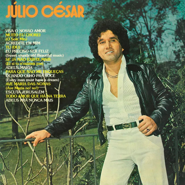 Júlio César featured in a blog about vinyl records and discography
